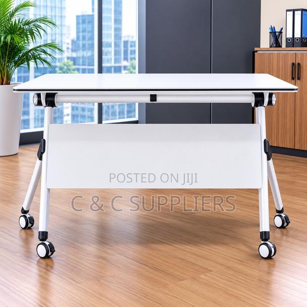 Modern Folding Training Desk-120cm - thumbnail 2