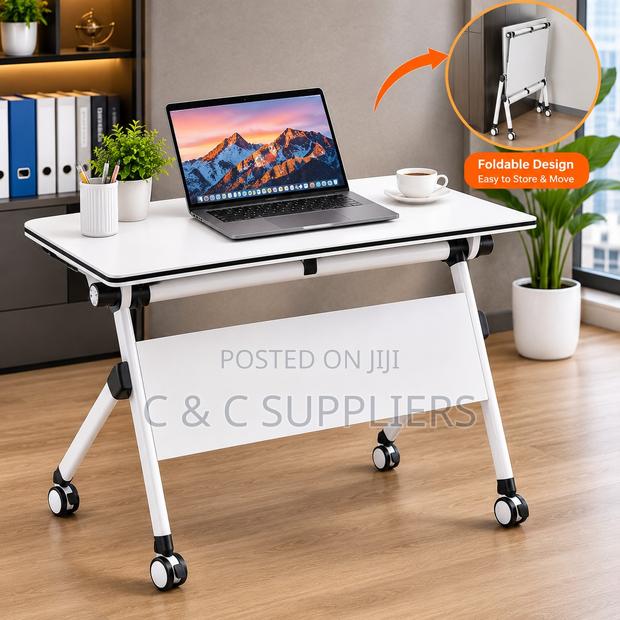 Modern Folding Training Desk-120cm - thumbnail 5