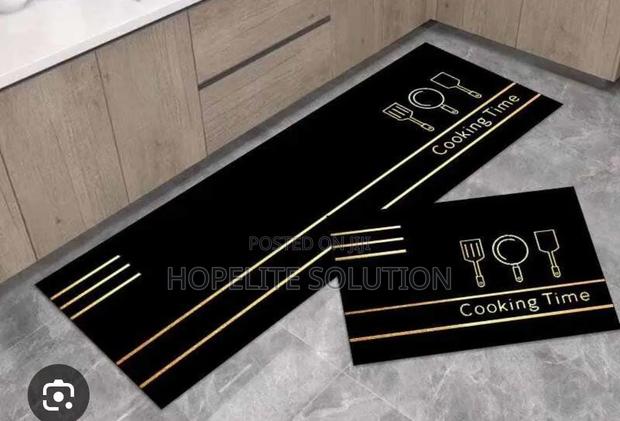 High Quality HEAVY Grip Rubber Underside 2pcs Set 3D Kitchen Mat - thumbnail 7