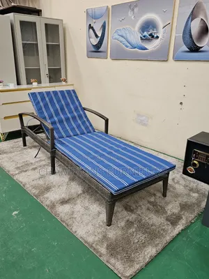 Adjustable Rattan Sunbed