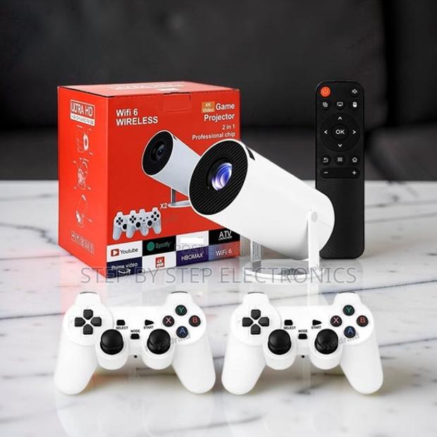 Bluetooth HY300 Pro+ 2 in 1 3D Game Gaming Android Projector - main view