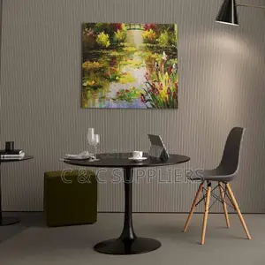 Tulip Base Marble Table