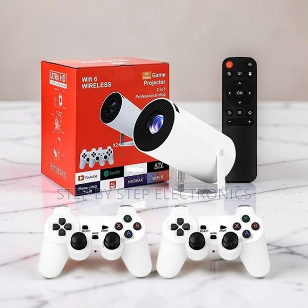 Inbuilt Speaker HY300 Pro+ 2 in 1 3D Game Gaming Android Projector - thumbnail 2