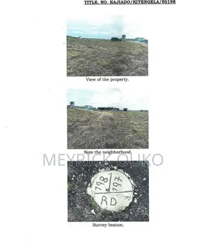 50 by 100 PLOTFOR SALE-KITENGELA,KAJIADO COUNTY
