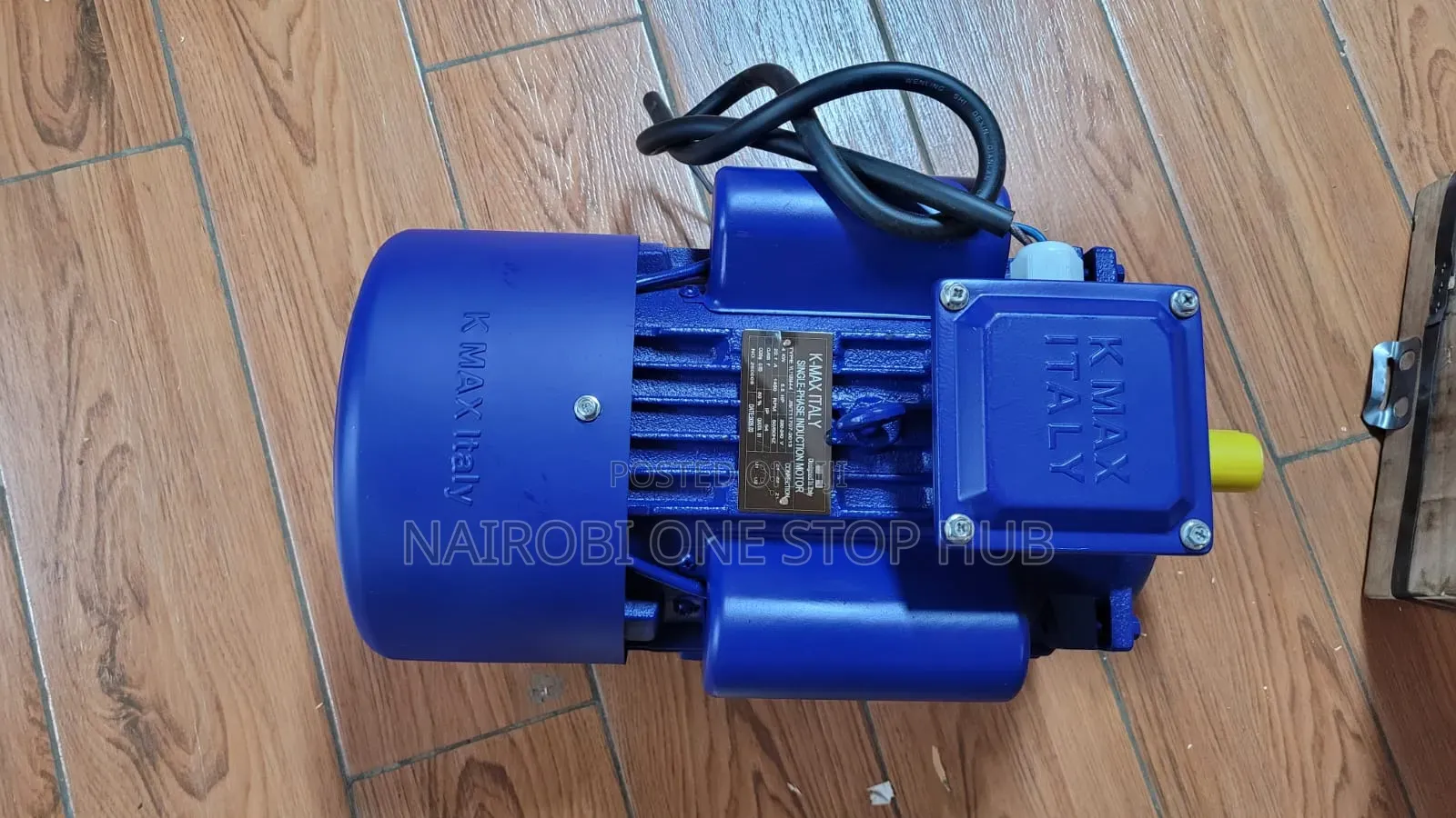K-Max Italy Single-Phase Induction Motor,5.5hp Low Speed