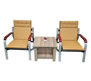 3-Piece Office Reception Sofa and Armchair Set