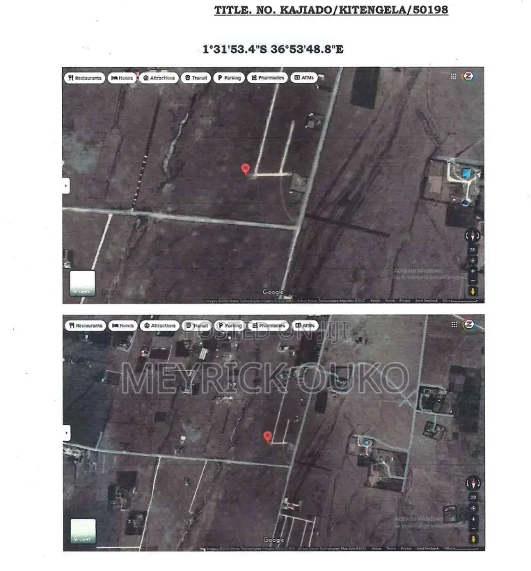 50 by 100 PLOTFOR SALE-KITENGELA,KAJIADO COUNTY