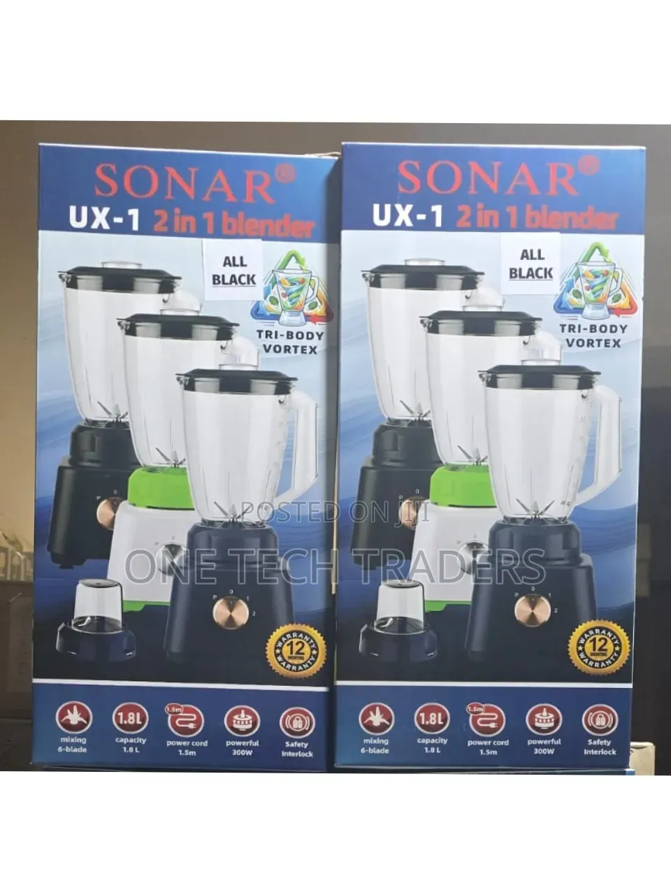 2 in 1 Sonar Blender