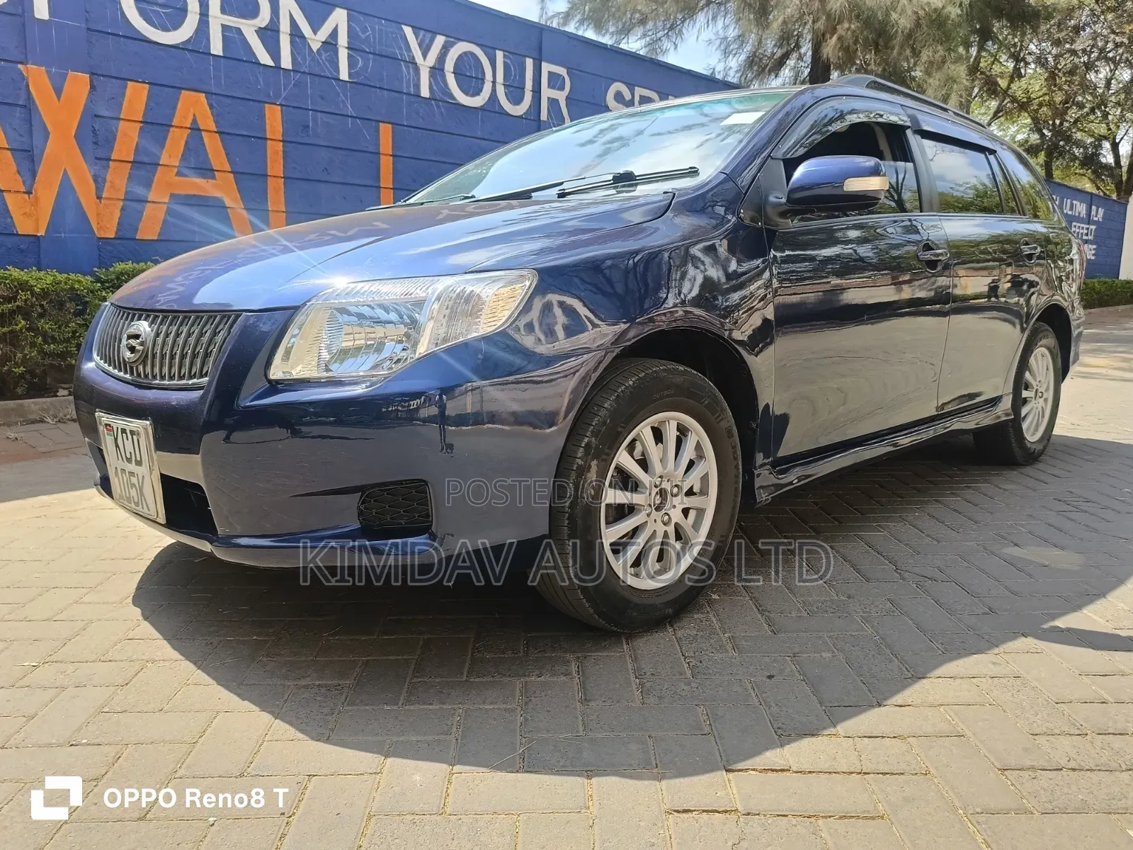 Toyota Corolla Fielder 2008 Blue