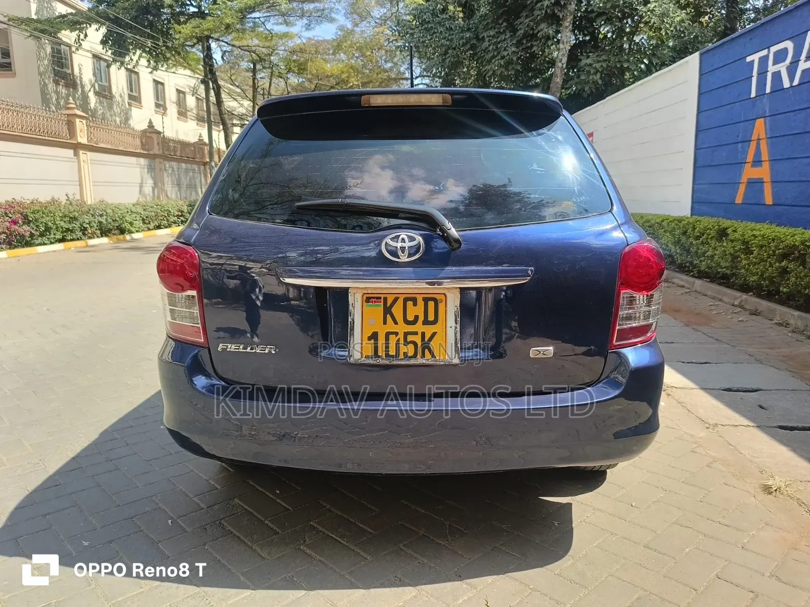 Toyota Corolla Fielder 2008 Blue