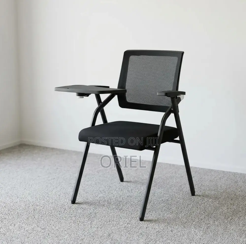 Office Chair : Study Conference Chair With Writing Pad