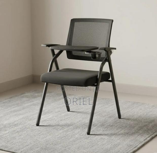 Office Chair : Study Conference Chair With Writing Pad - thumbnail 3