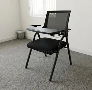 Office Chair : Study Conference Chair With Writing Pad
