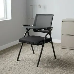 Office Chair : Study Conference Chair With Writing Pad
