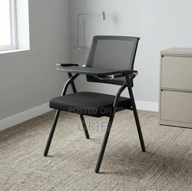 Office Chair : Study Conference Chair With Writing Pad - thumbnail 5