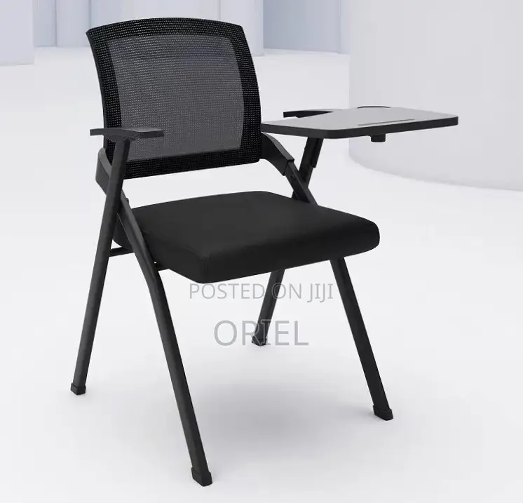 Office Chair : Study Conference Chair With Writing Pad