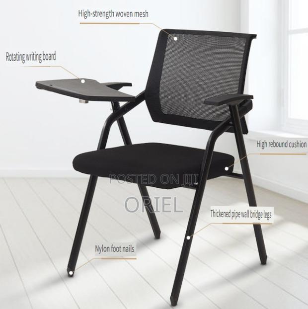 Office Chair : Study Conference Chair With Writing Pad - thumbnail 10