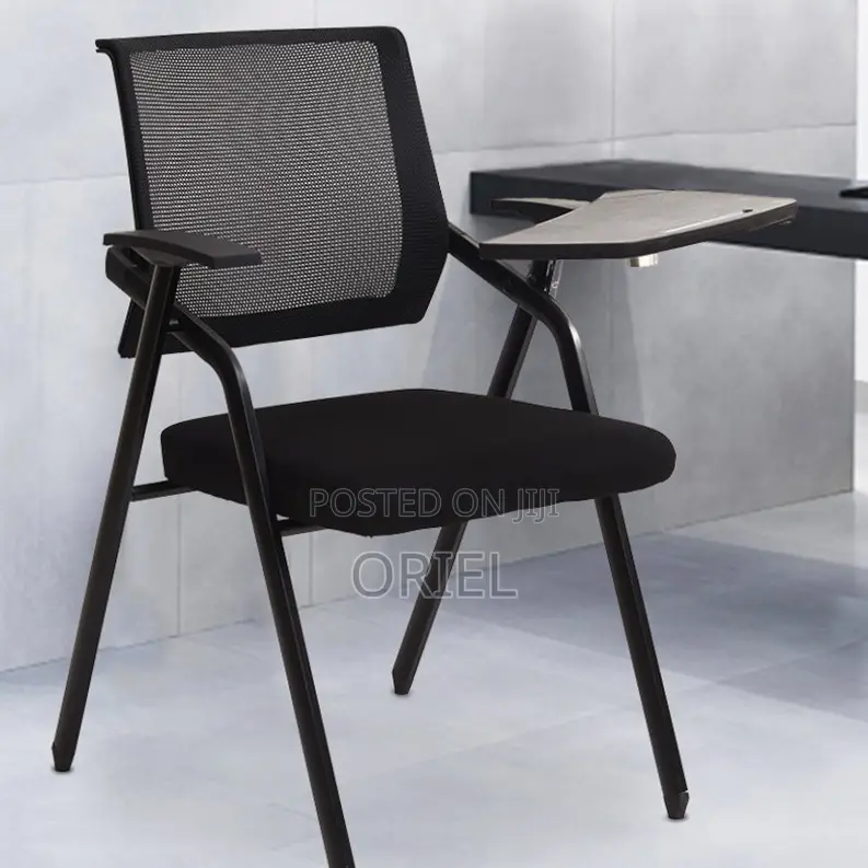 Office Chair : Study Conference Chair With Writing Pad