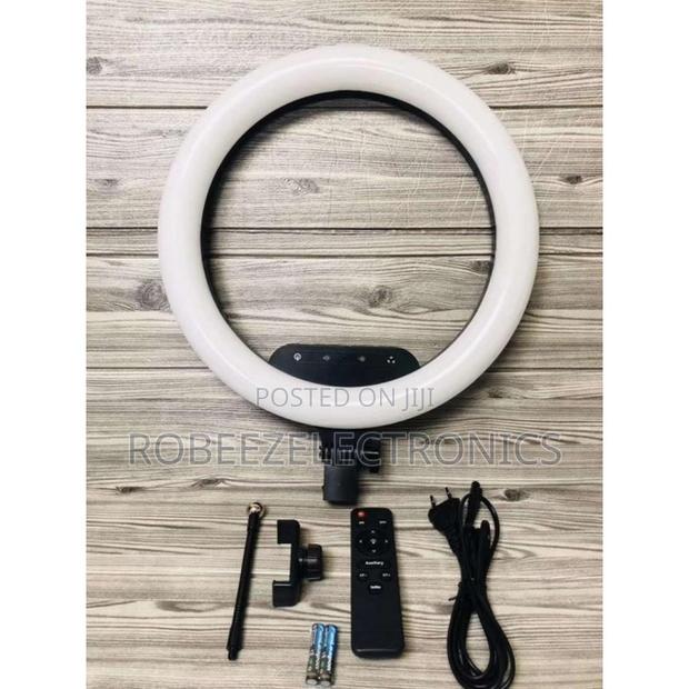 14 Inch Studio Selfie Ring Light Dimmable LED With Remote Control - main view