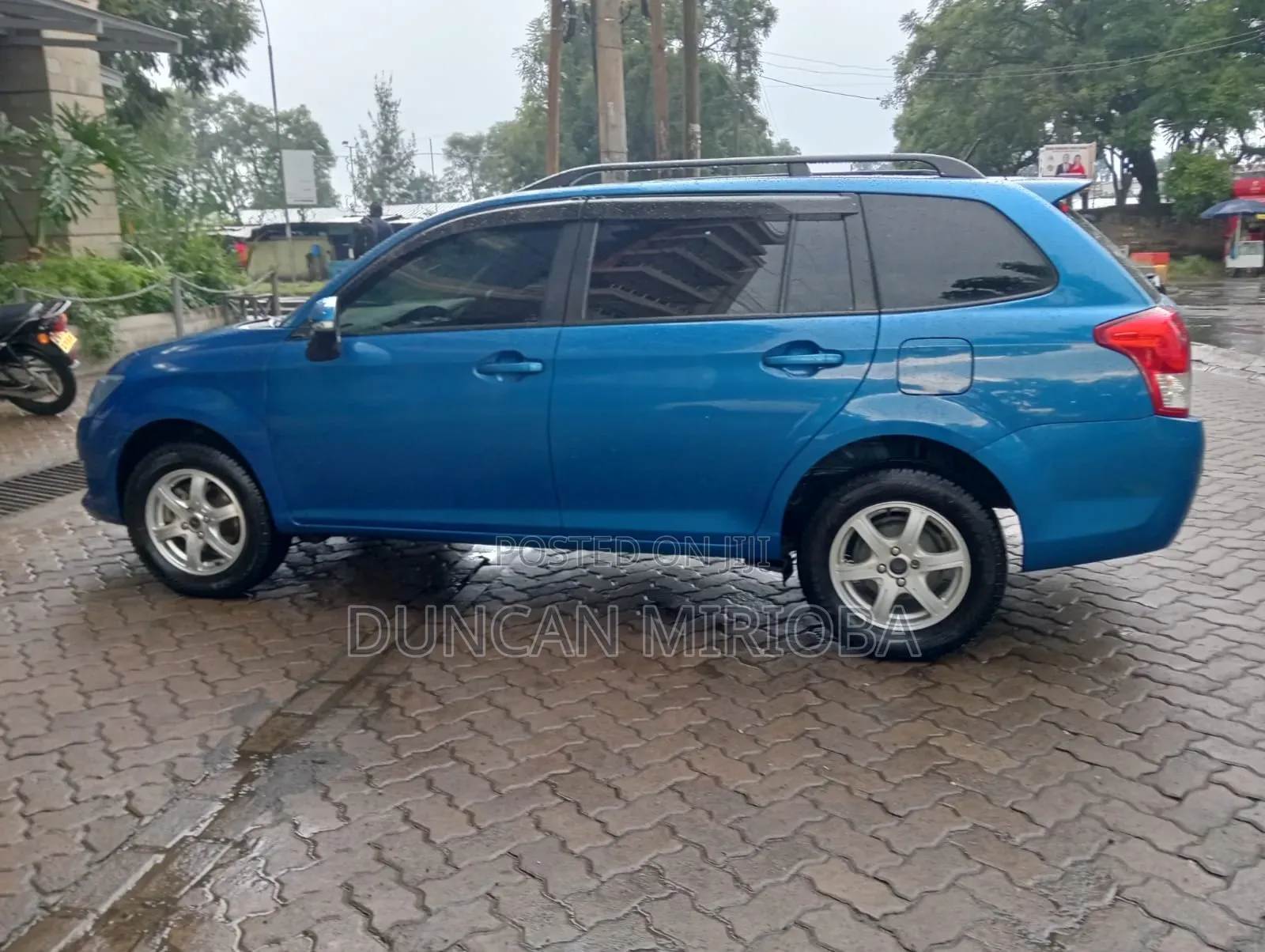 Toyota Corolla Fielder 2015 Blue