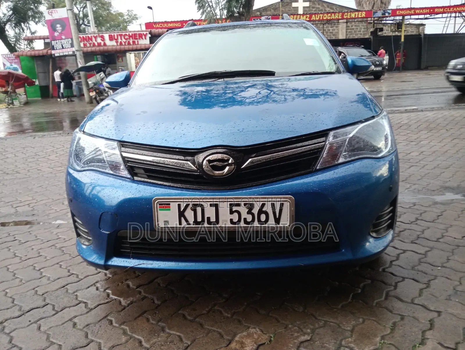 Toyota Corolla Fielder 2015 Blue