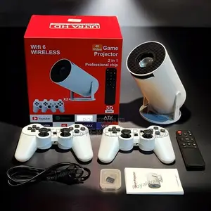 Smart-Enabled HY300 Pro+ 2 in 1 3D Game Gaming Android Projector