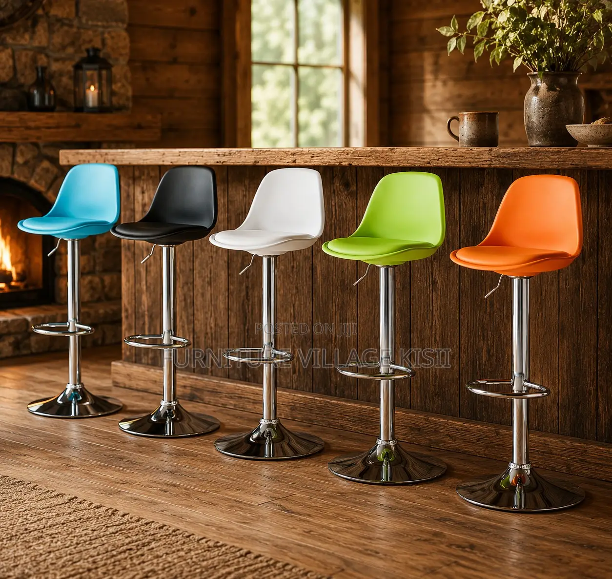 Office Furniture; Adjustable Swivel Barstool