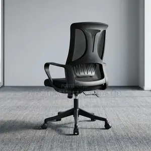 Office Chair; Ergonomic Swivel Secretarial Office Work Chair