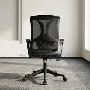 Office Chair; Ergonomic Swivel Secretarial Office Work Chair