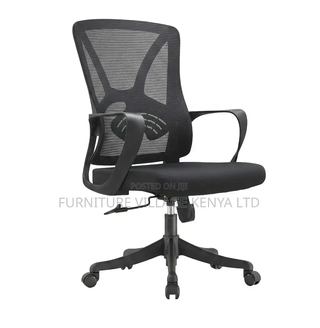 Office Chair; Ergonomic Swivel Secretarial Office Work Chair
