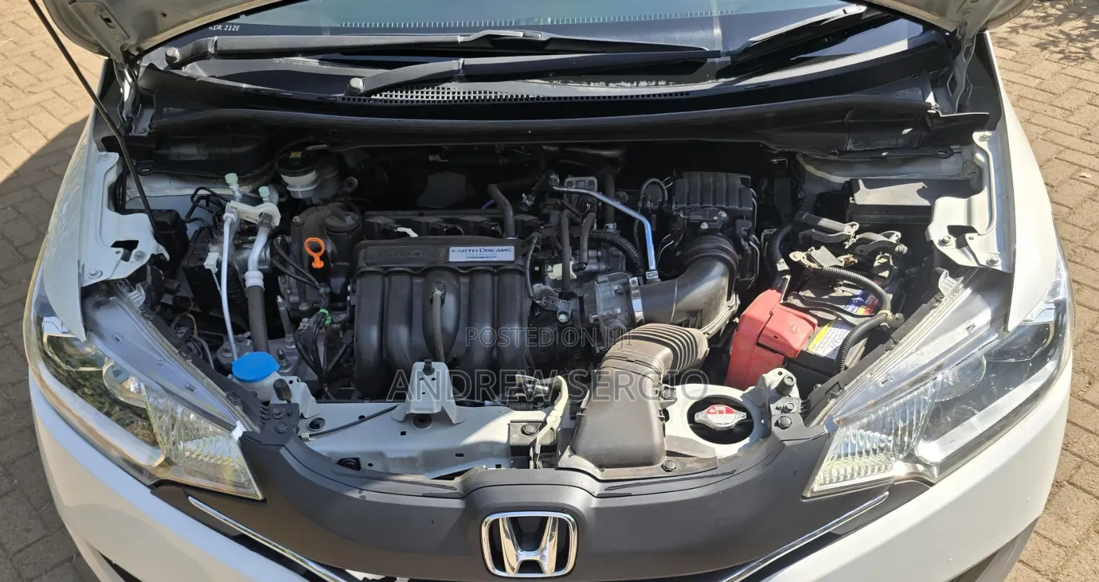 Honda Fit 2015 White