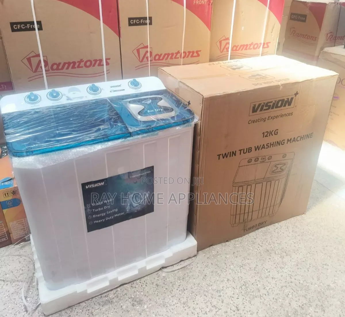 12kgs Vision Twin Tub Washing Machine