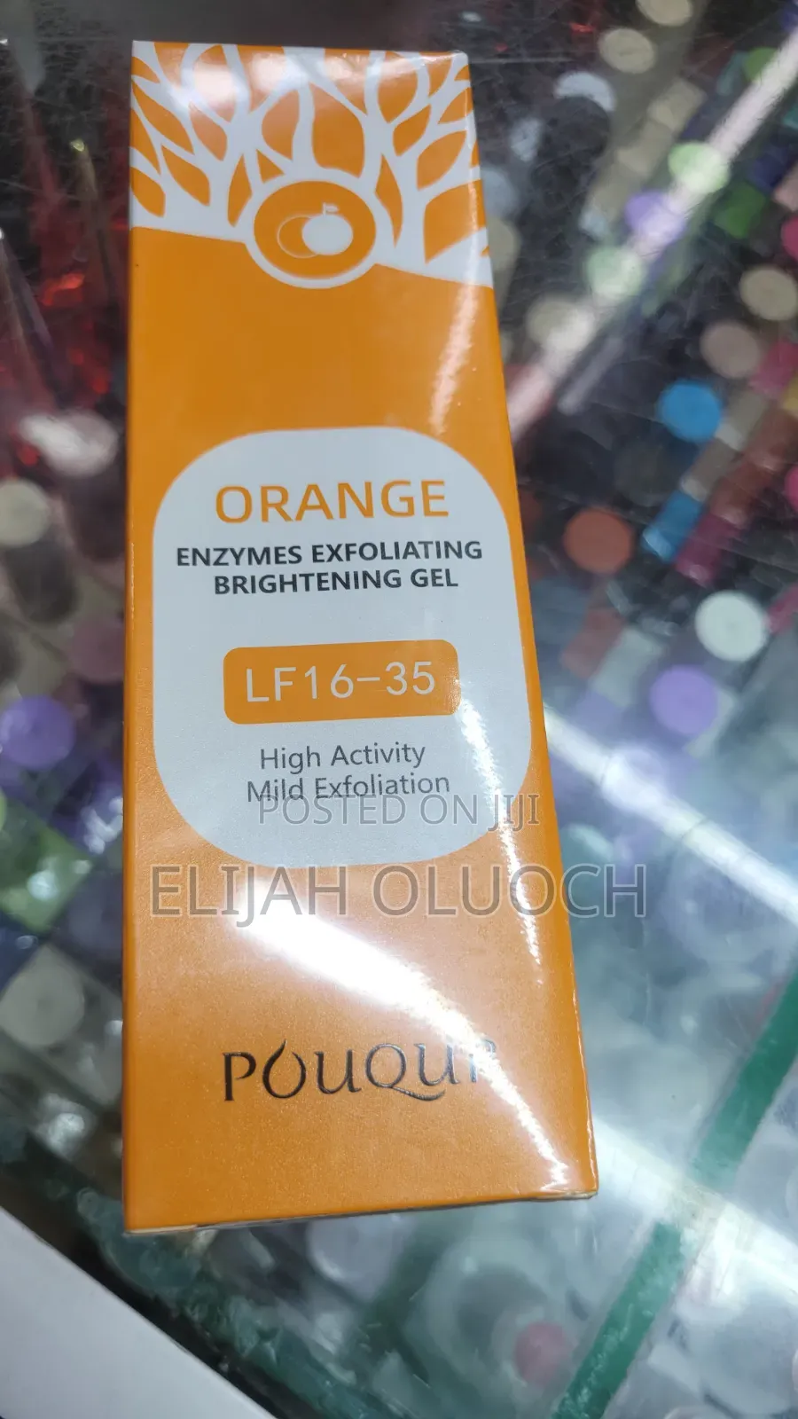 POuQuR Orange Enzymes Exfoliating Brightening Gel