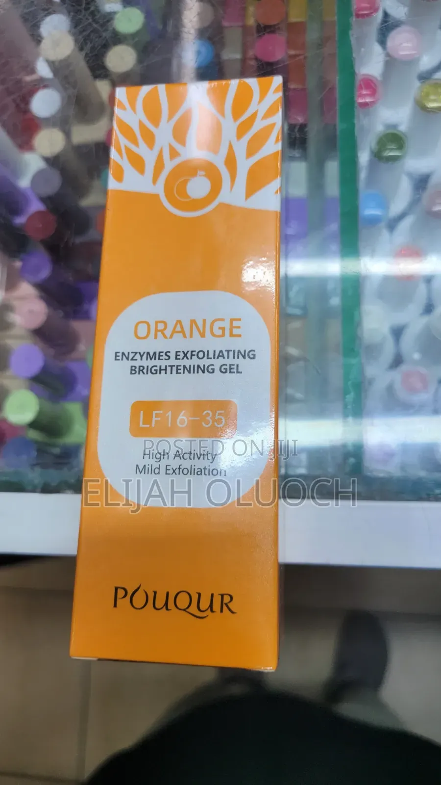 POuQuR Orange Enzymes Exfoliating Brightening Gel