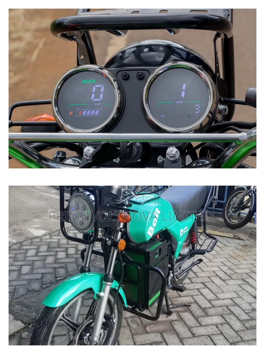 New Motorcycle 2026 Green