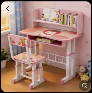 Kids Study; Adjustable Kids Study Table and Chair Set