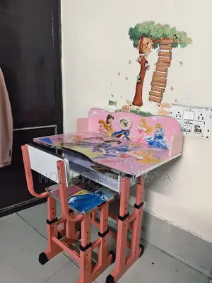 Kids Study; Adjustable Kids Study Table and Chair Set