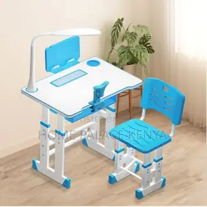 Kids Study; Adjustable Kids Study Table and Chair Set