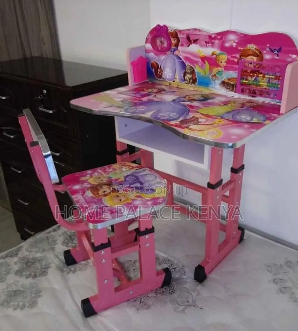 Kids Study; Adjustable Kids Study Table and Chair Set