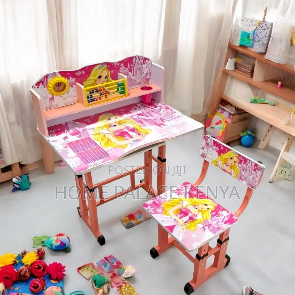 Kids Study; Adjustable Kids Study Table and Chair Set