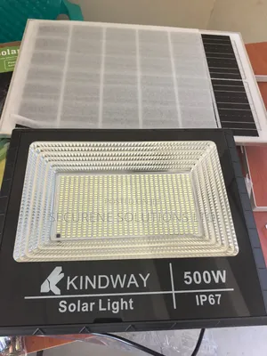 Kindway 500W IP67 Solar LED Floodlight