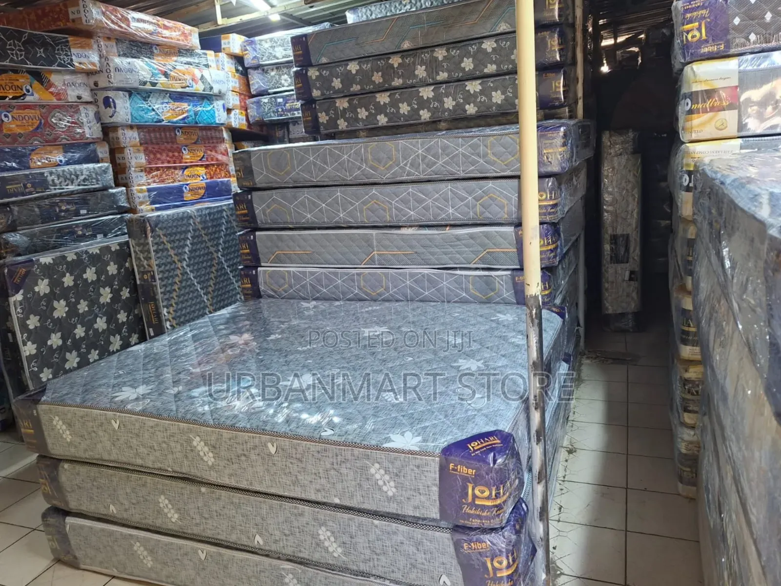 Johari 5×6 10 Inch Quilted Fibre Mattress