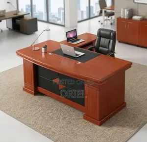 Office Table : Mahogany 160CM Executive Table