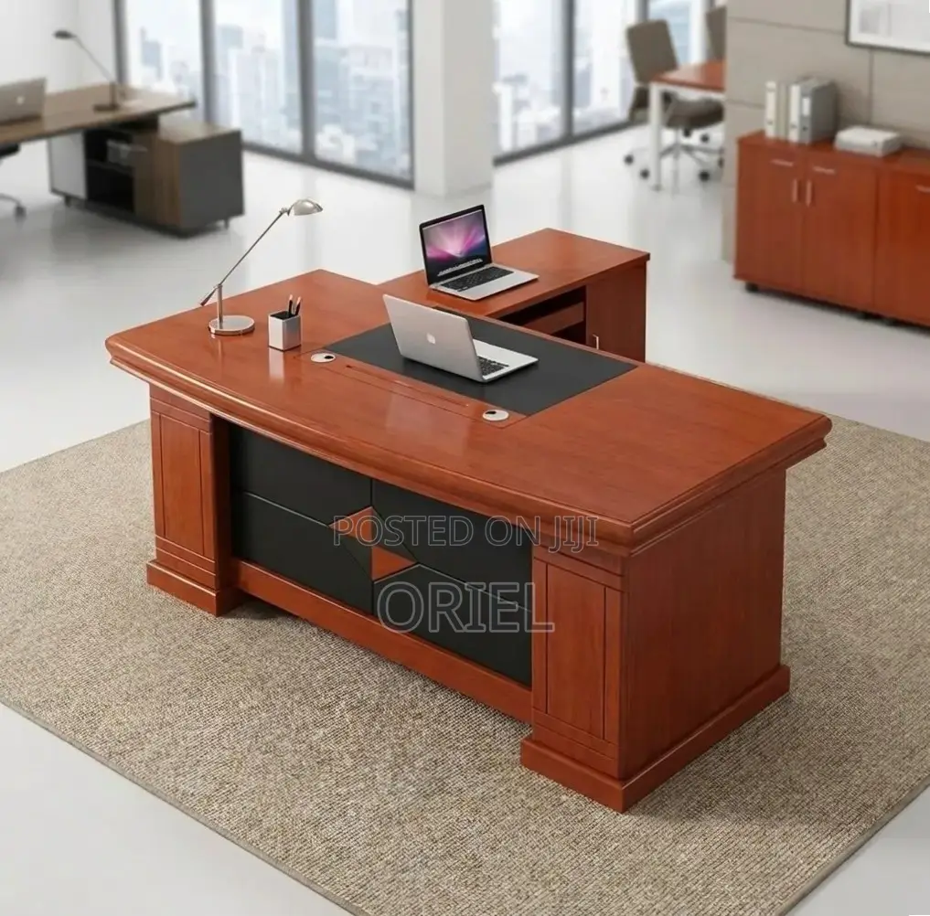 Office Table : Mahogany 160CM Executive Table