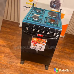 Euroken 50×55 3+1 Gas Cooker – Full Size Kitchen Cooker