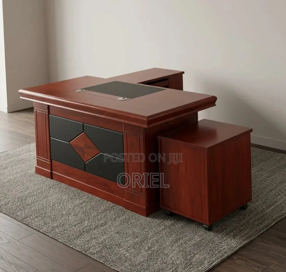 Office Table : Mahogany 160CM Executive Table
