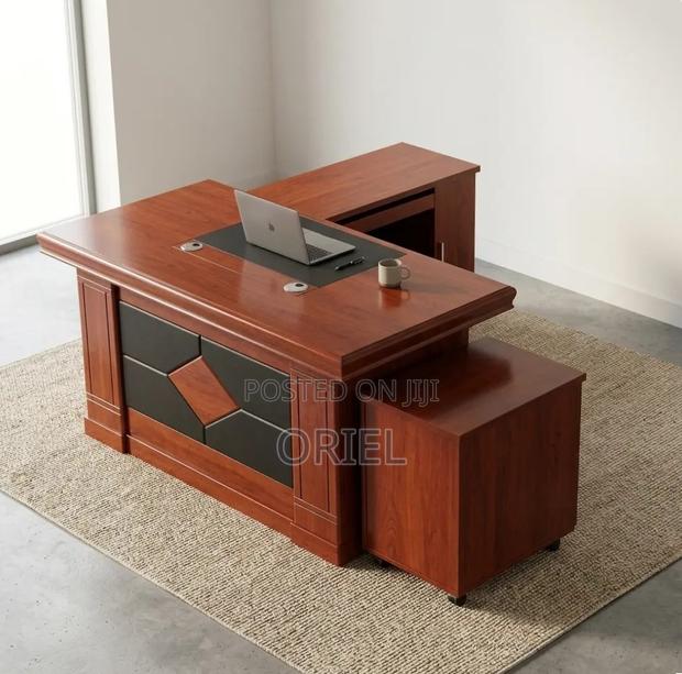Office Table : Mahogany 160CM Executive Table - thumbnail 13