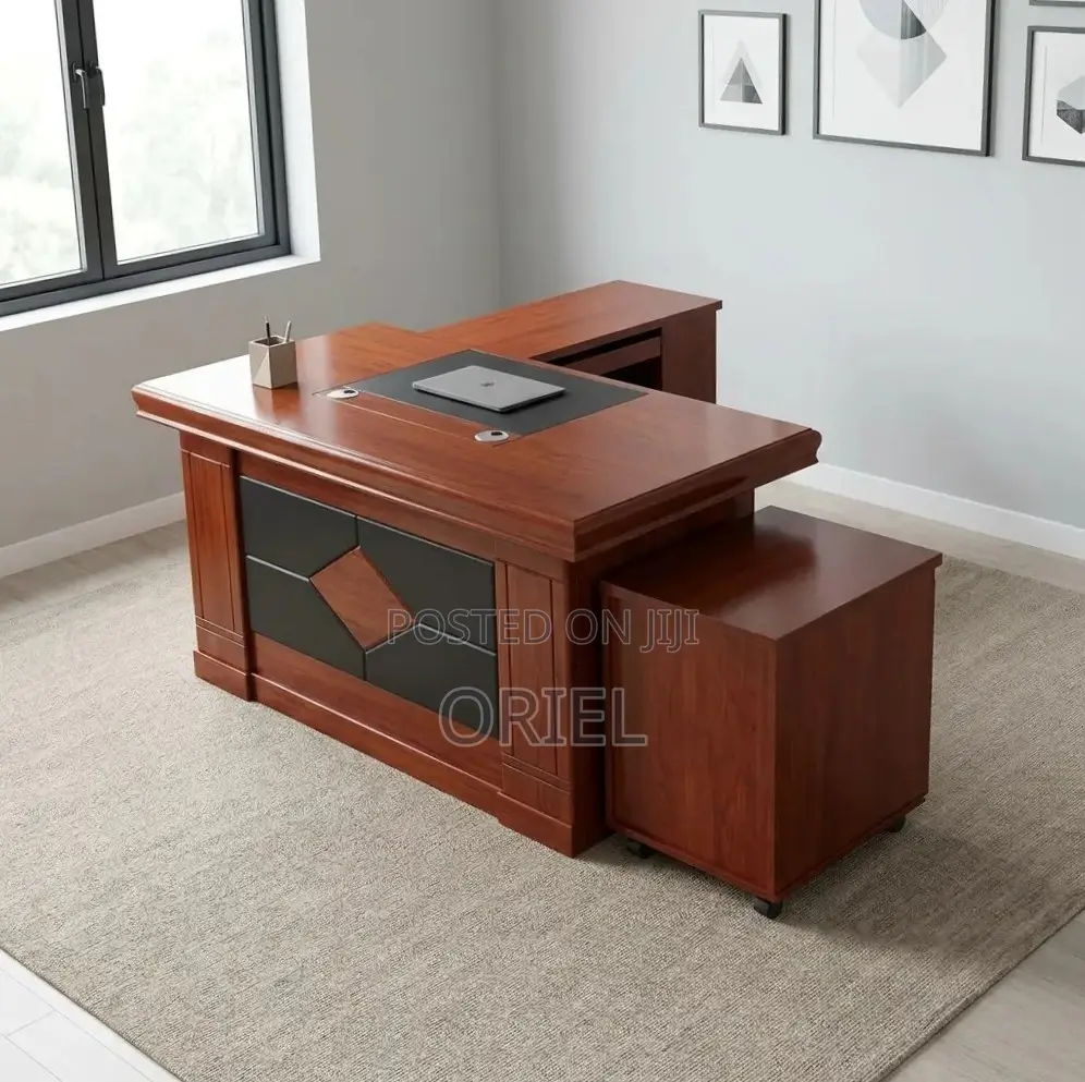 Office Table : Mahogany 160CM Executive Table