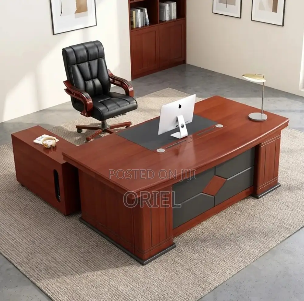 Office Table : Mahogany 160CM Executive Table