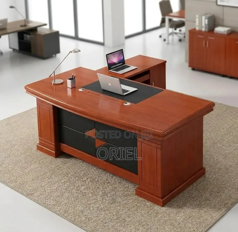 Office Table : Mahogany 160CM Executive Table